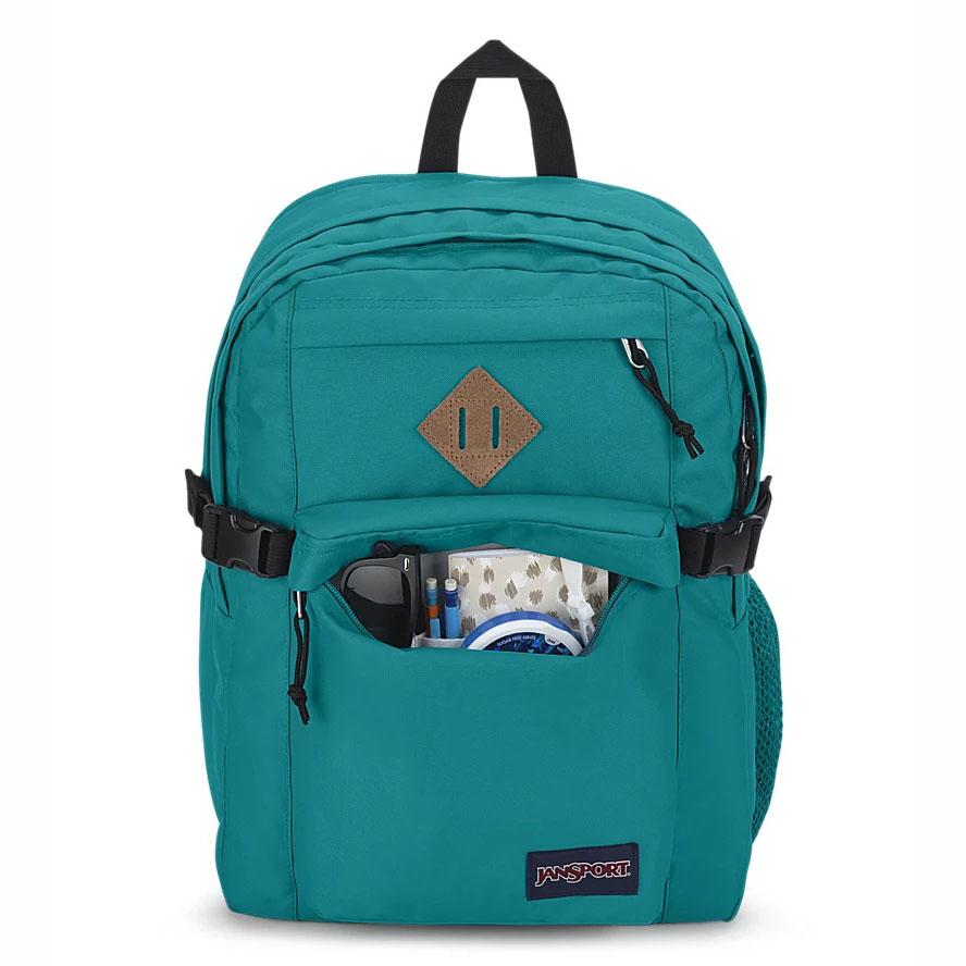 Sac à Dos Scolaire JanSport Main Campus Vert | QIU-04669139